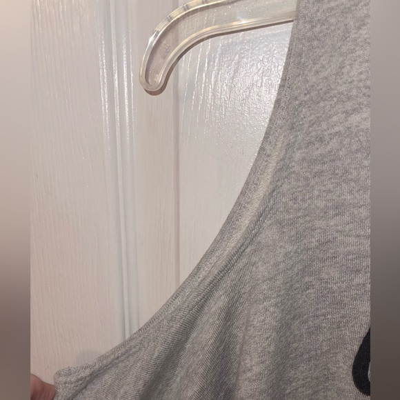 Sundry SweatShirt - Heather Grey Color with Good Vibes graphic on the front. - Picture 8 of 9